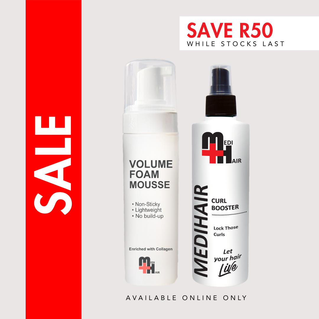 Volume Foam Mousse 200ml + Curl Booster 250ml