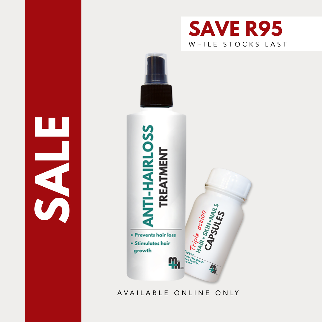 Anti-Hairloss Treatment 250ml + Triple Act Caps 30's