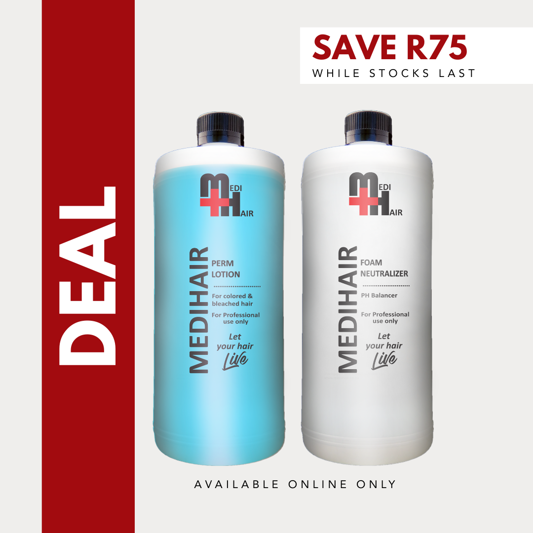 Perm Lotion 1L + Foam Neutraliser 1L