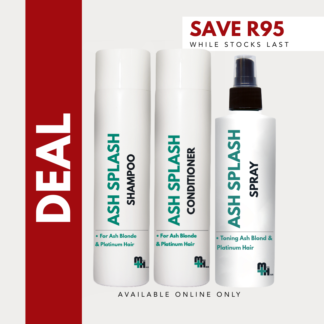 Ash Splash Shampoo & Conditioner 250ml + Ash Splash Spray 250ml