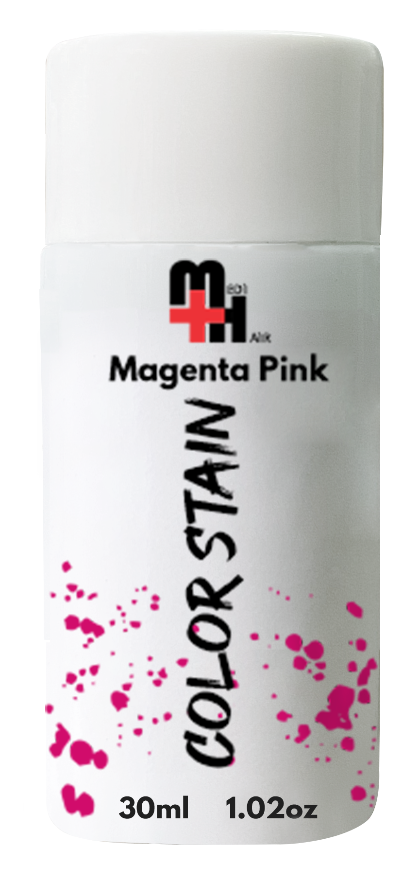 Magenta Pink Color Stain