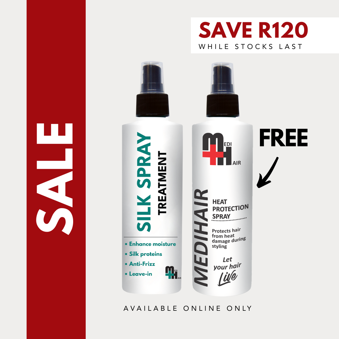 Silk Spray Treatment 250ml + Heat Protection Spray 250ml(FREE)