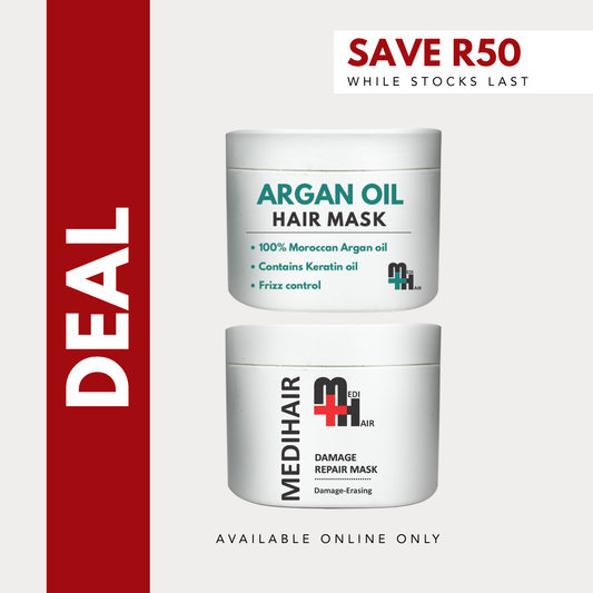 Argan Oil Mask 200g + Damage Repair Mask 500g