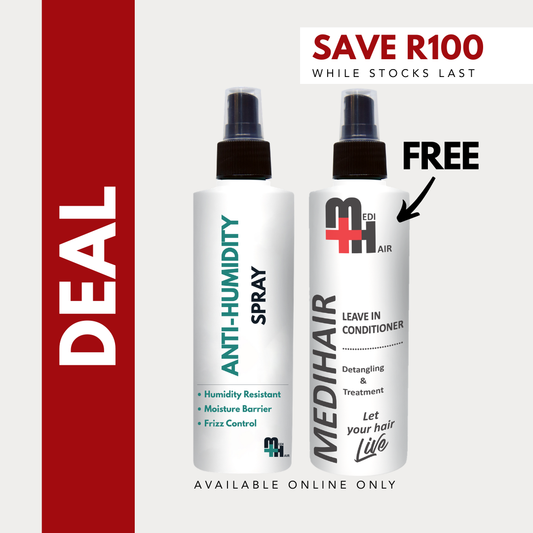 Anti-Humidity Spray 250ml + Leave-In Conditioner 250ml(FREE)