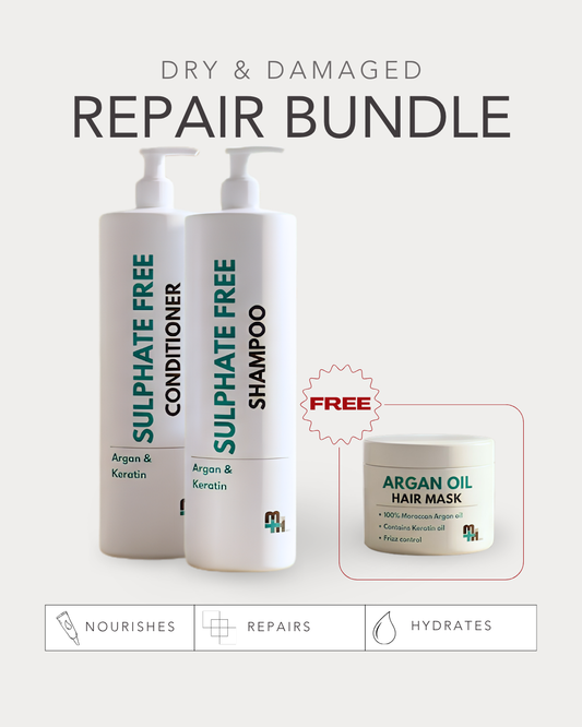 Dry & Damaged Hair Repair Bundle