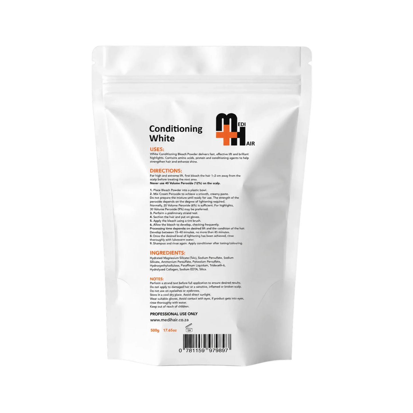 Bleach Powder Conditioning White 500g