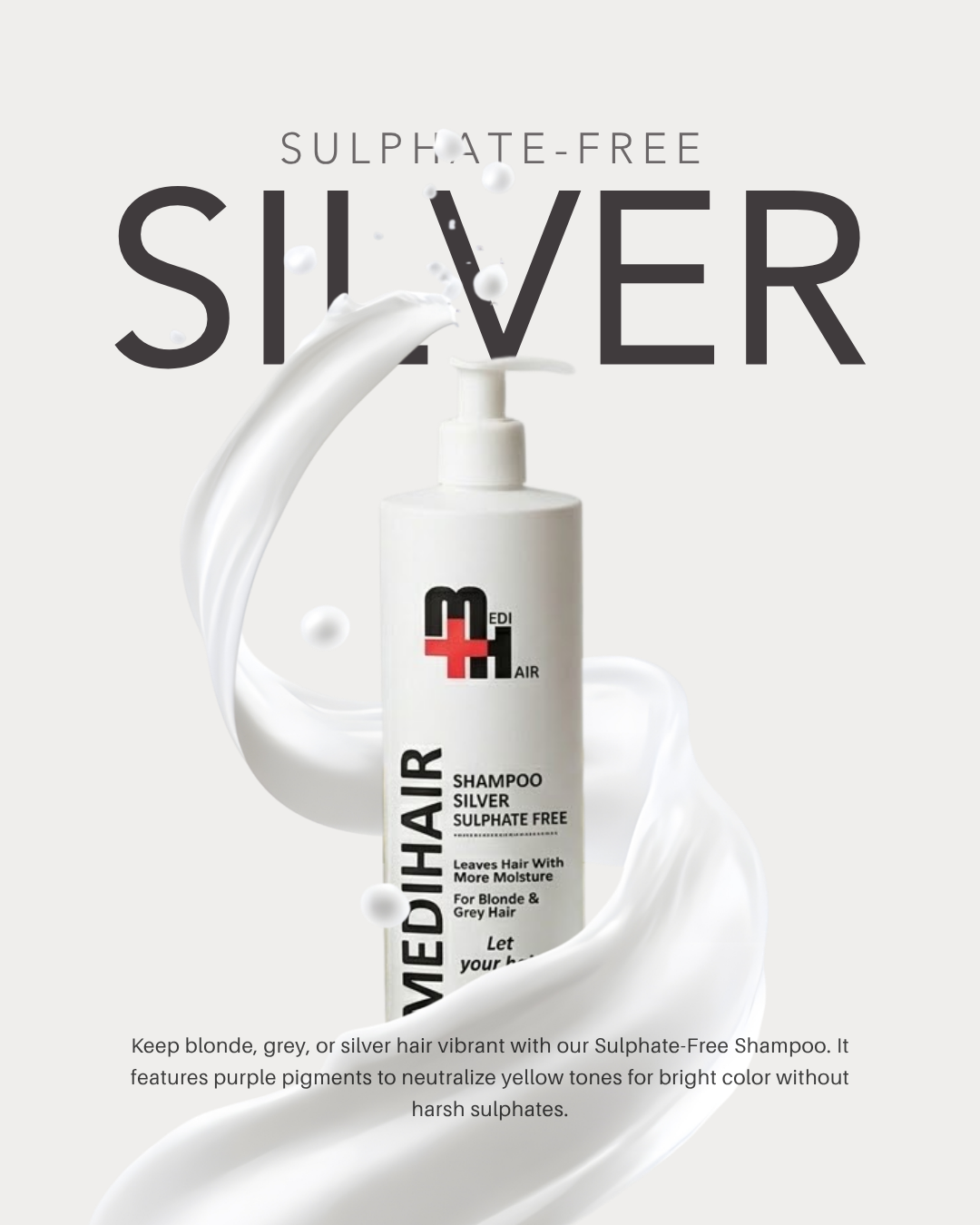 Silver Sulphate Free Shampoo 1l